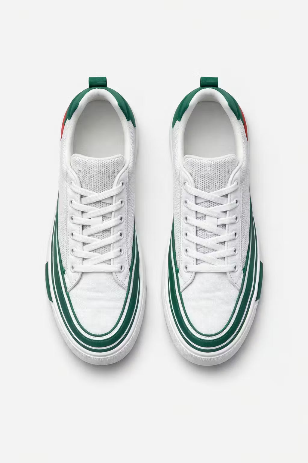 Velocity Stripe Lace-Up Sneakers