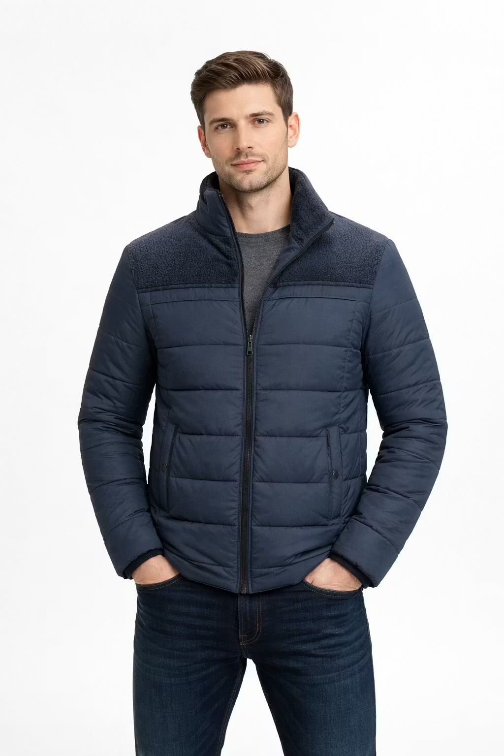 Arctic Quilted Fur-Lined Jacket