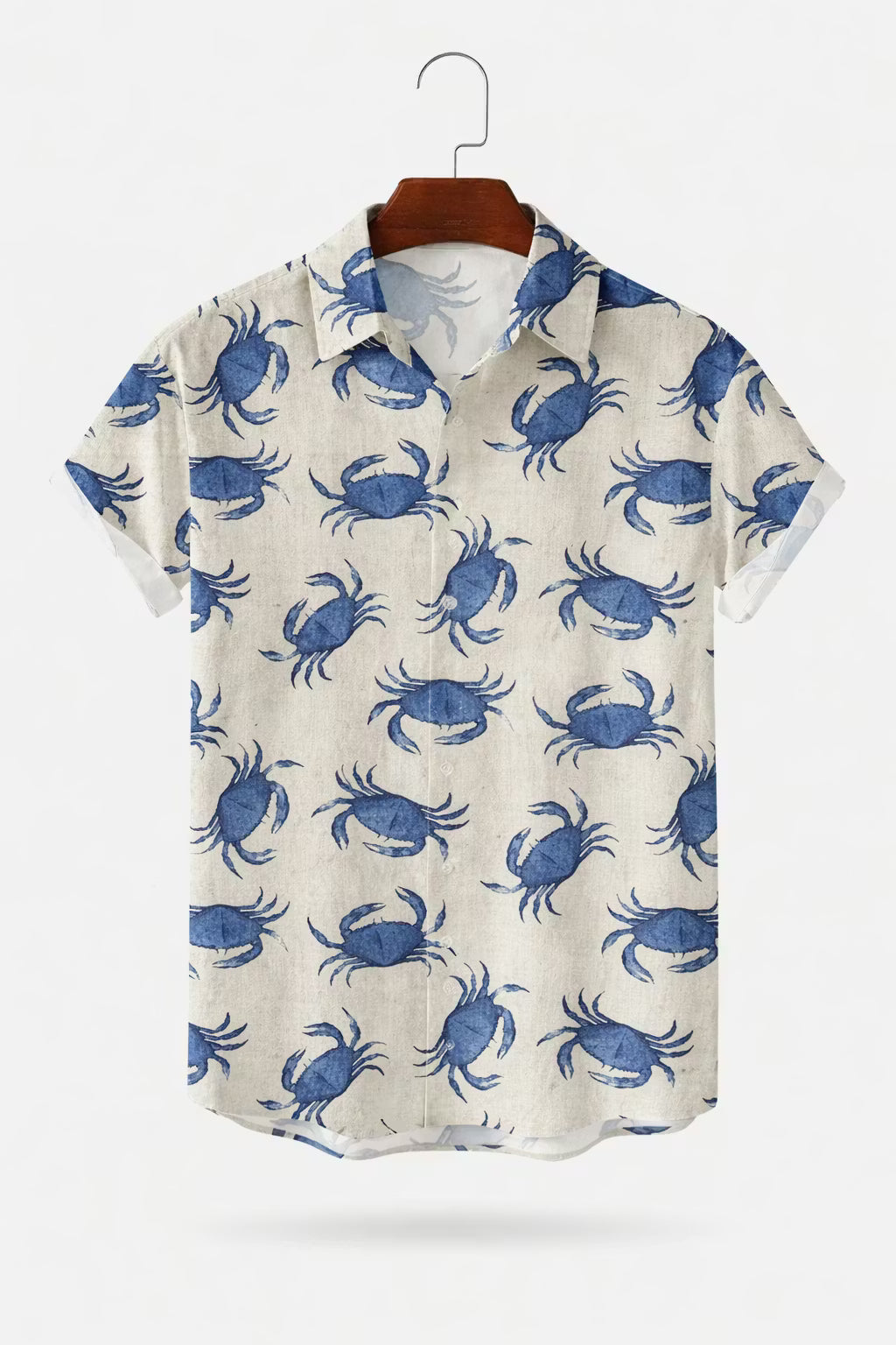 Nautica Crab Print Woven Shirt