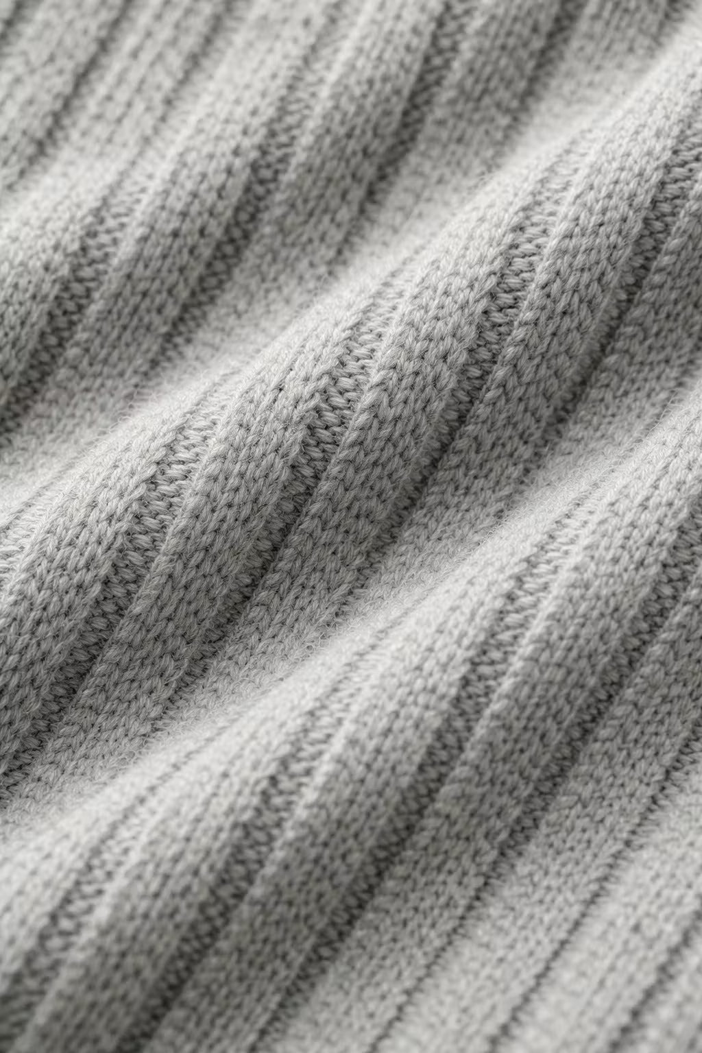 Men's Ribbed Zip Knit Cardigan