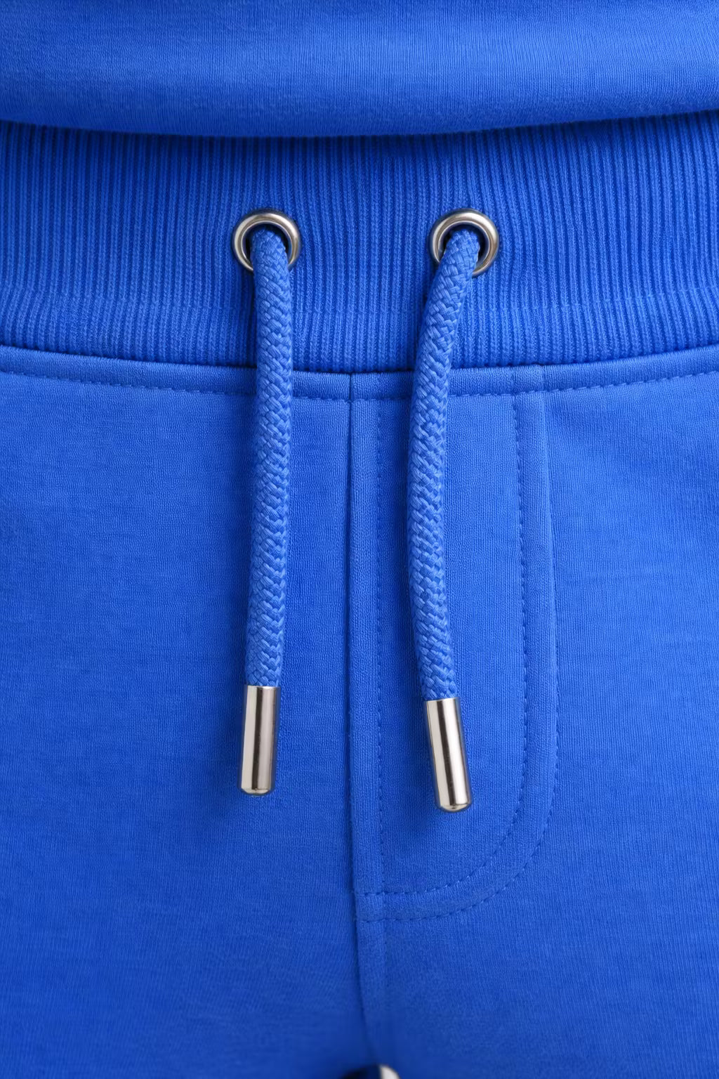 Structured Knit Crewneck and Jogger Trousers Set