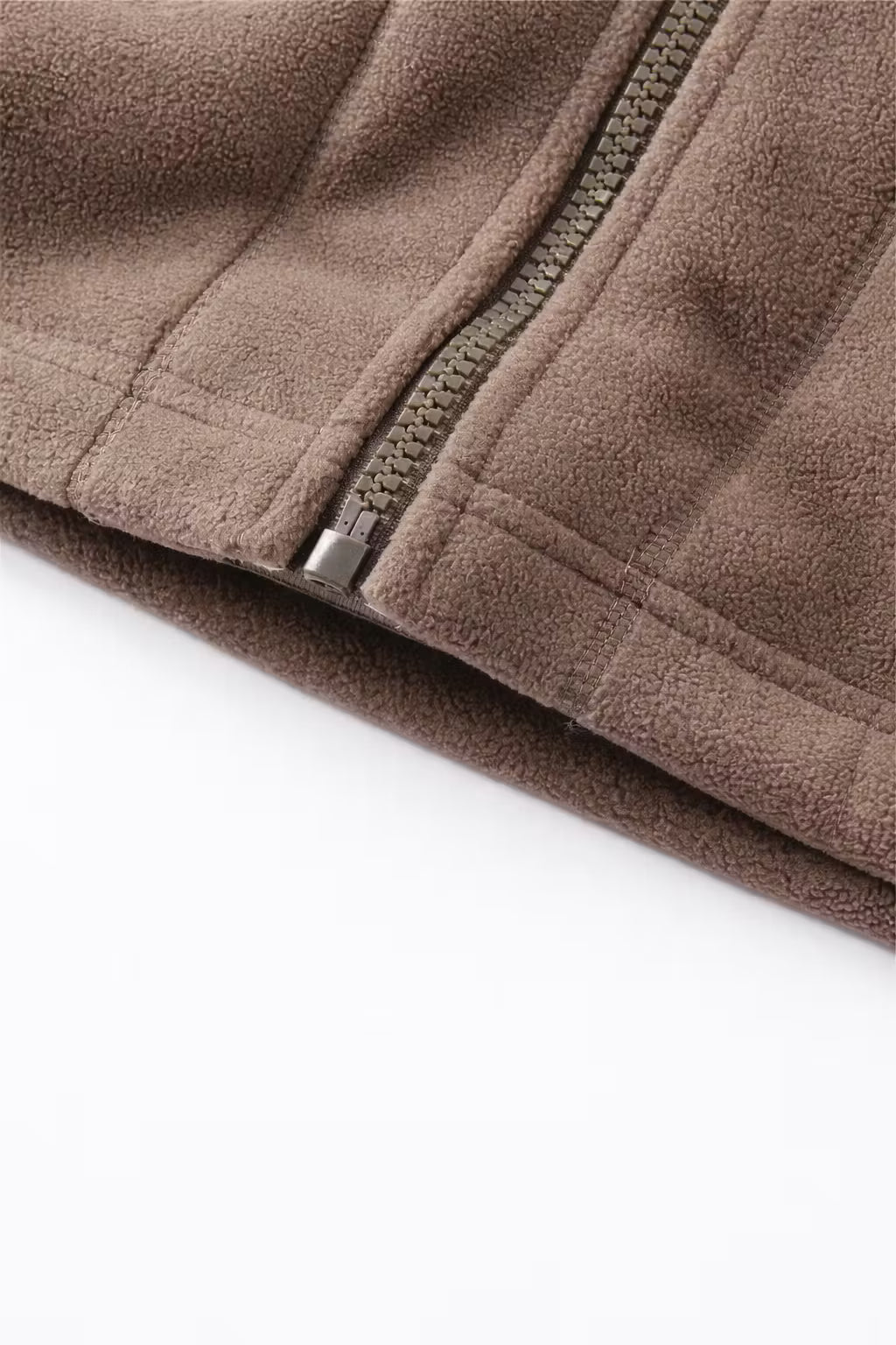 Men’s Fleece Jacket With Zip Front