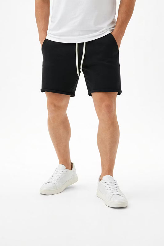 Men’s Lounge Shorts With Drawstring Waist