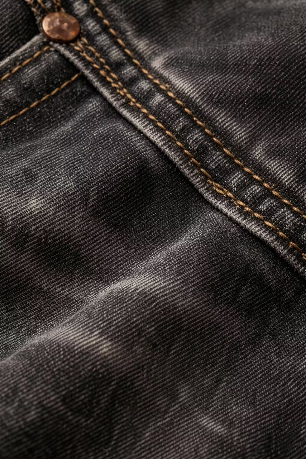 Washed Wide Leg Denim Shorts