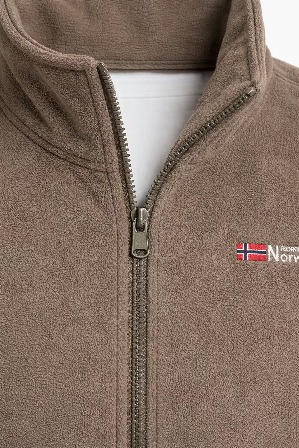 Men’s Fleece Jacket With Zip Front