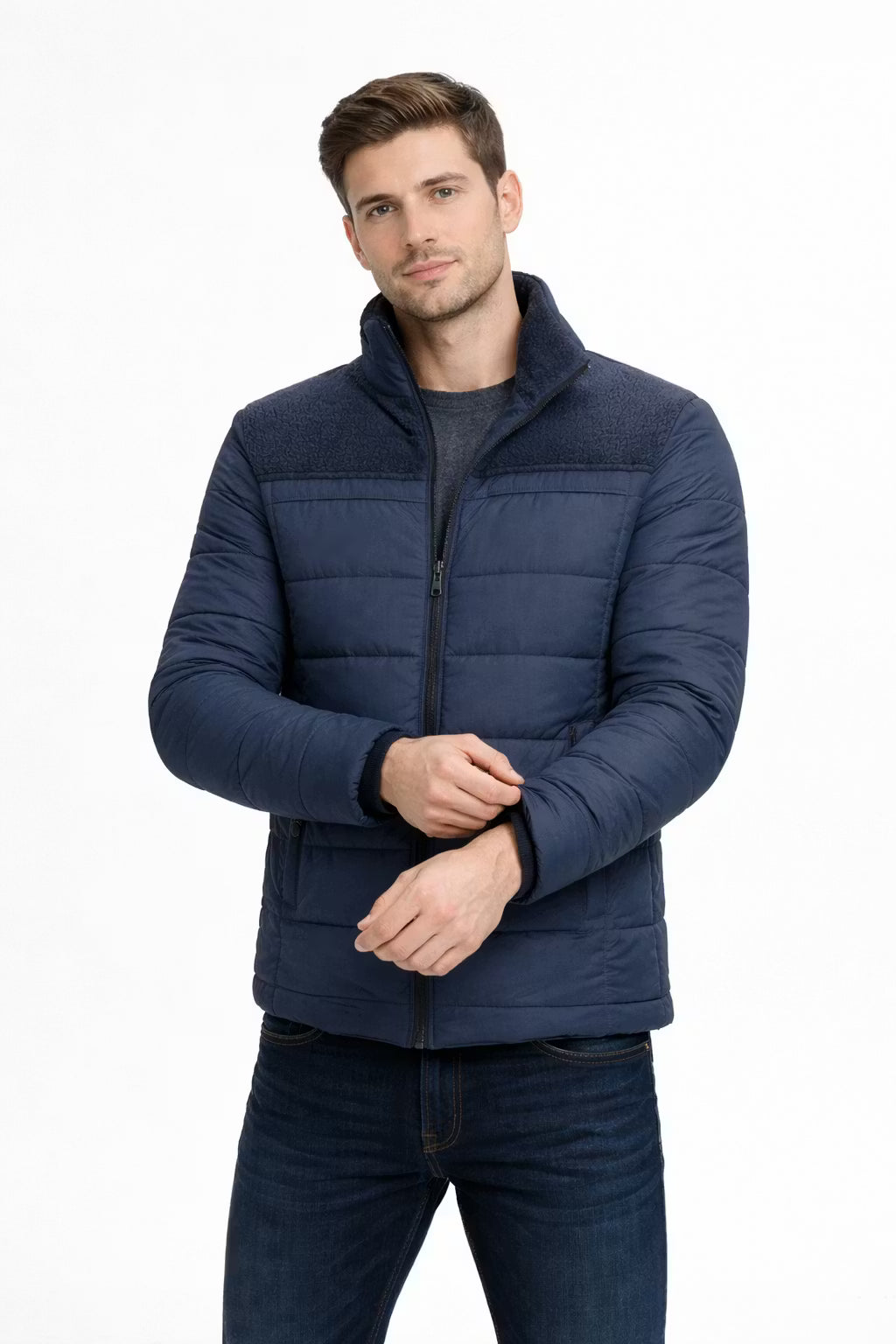 Arctic Quilted Fur-Lined Jacket