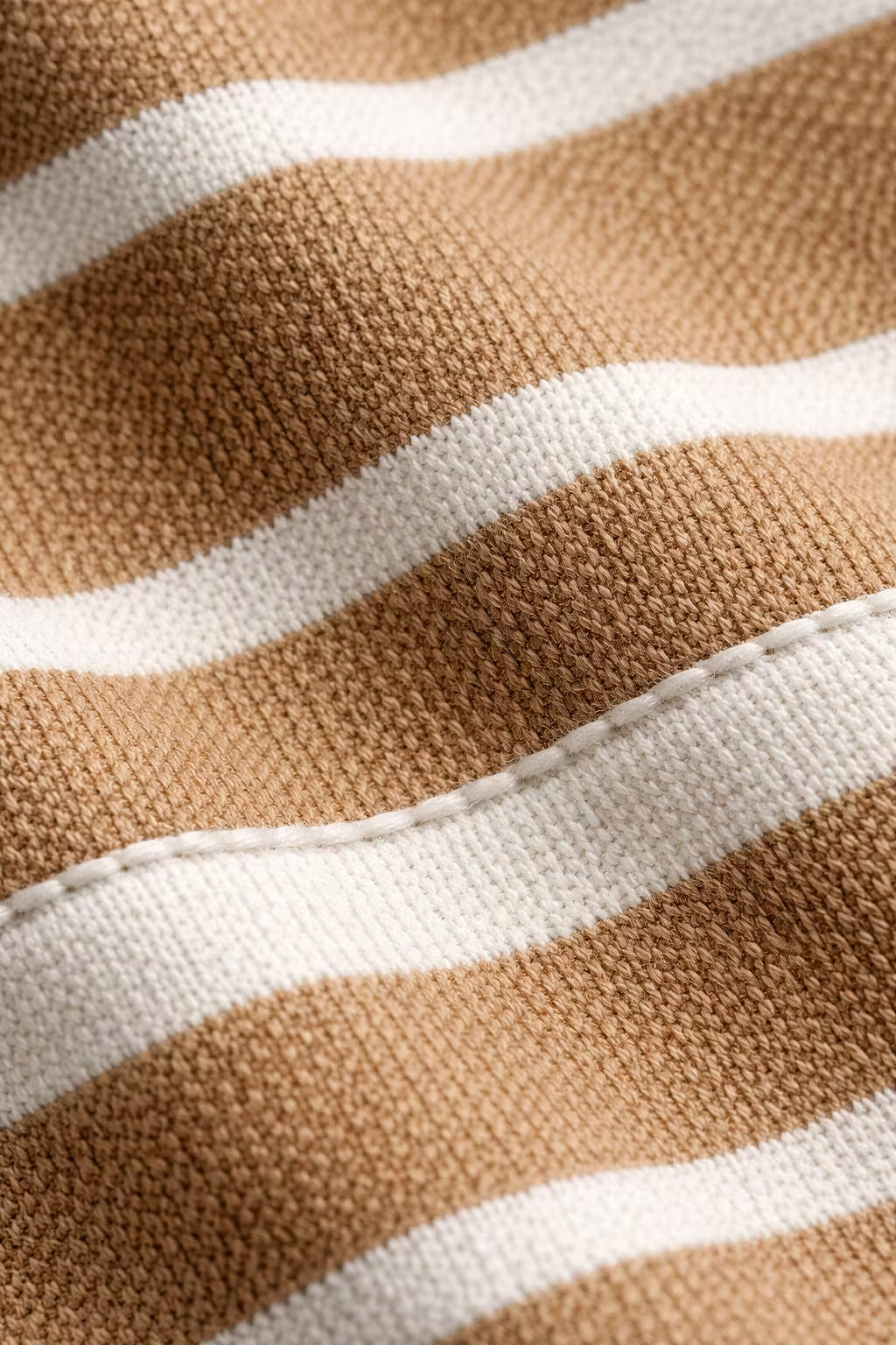 Striped Button Henley Long Sleeve Shirt