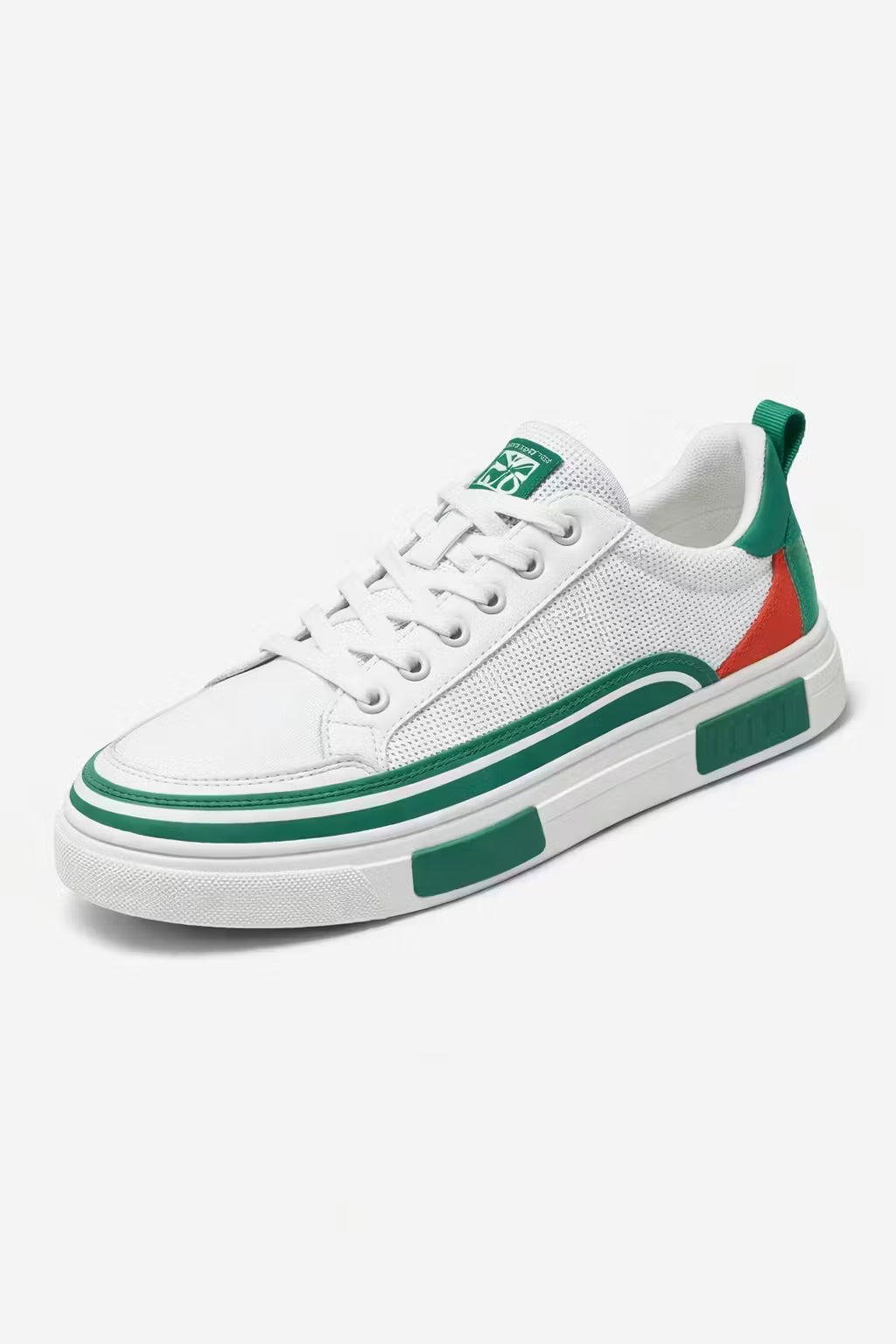 Velocity Stripe Lace-Up Sneakers