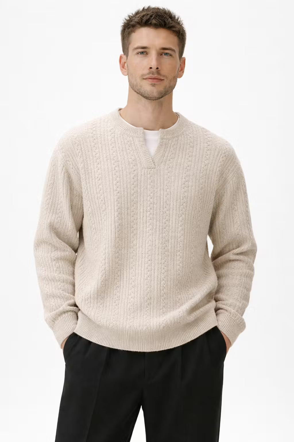 Cable Knit Pullover