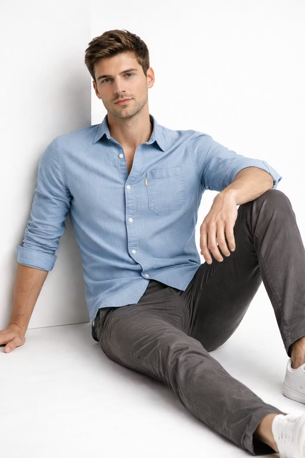 Stonehaven Spring Denim Shirt