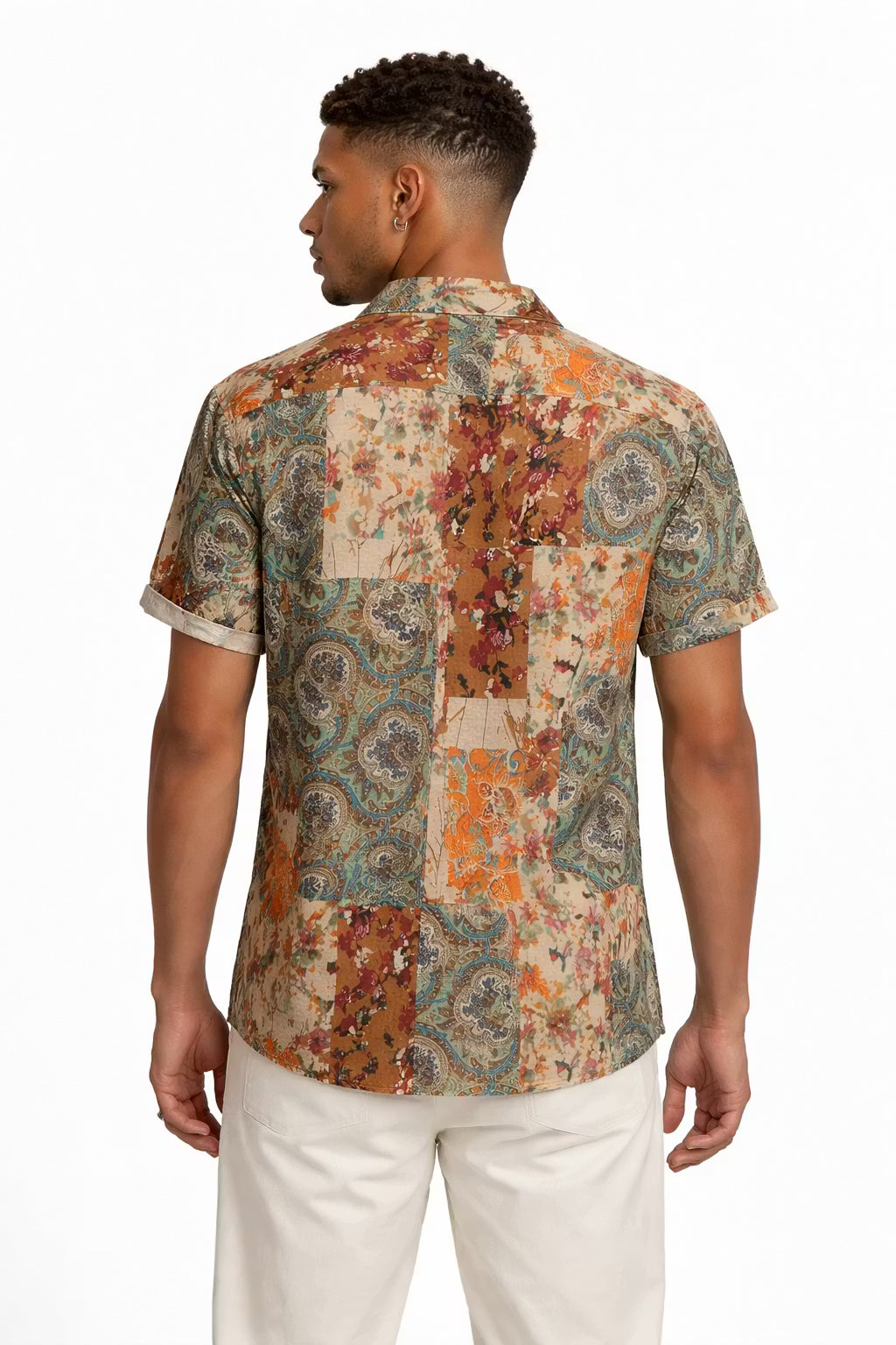 Nomad Patch Lyocell Print Shirt
