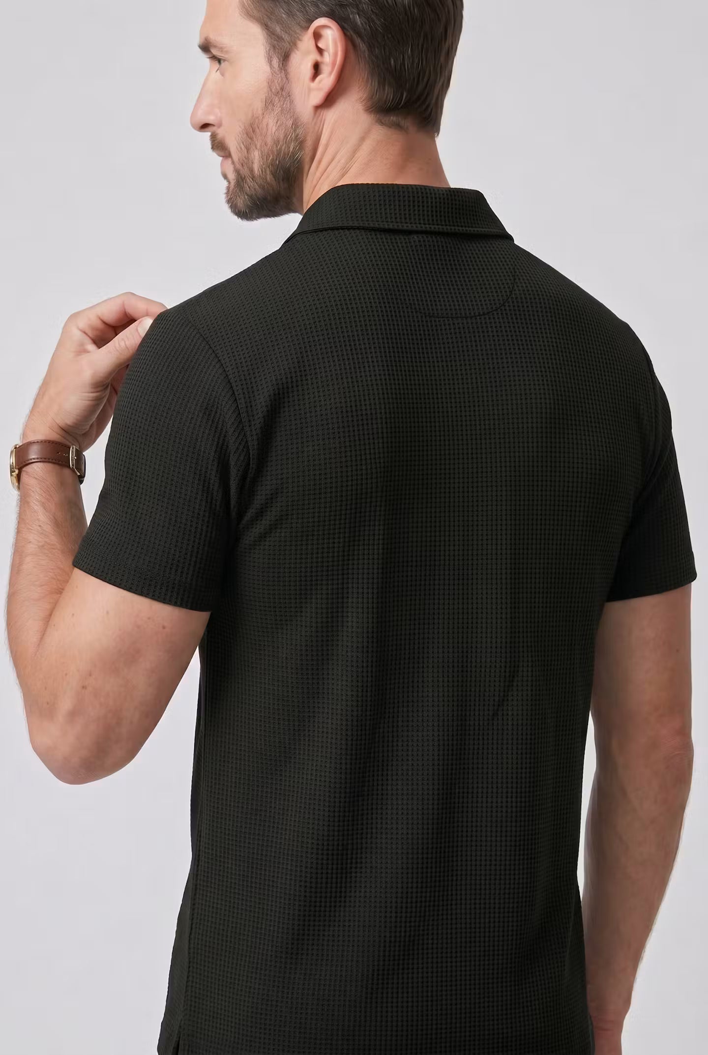 Marlow Waffle Polo