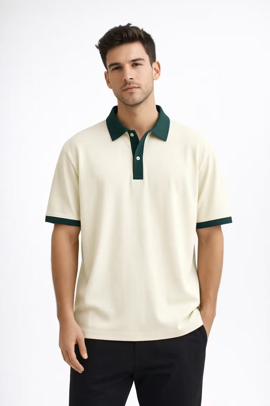 Harajuku contrast polo