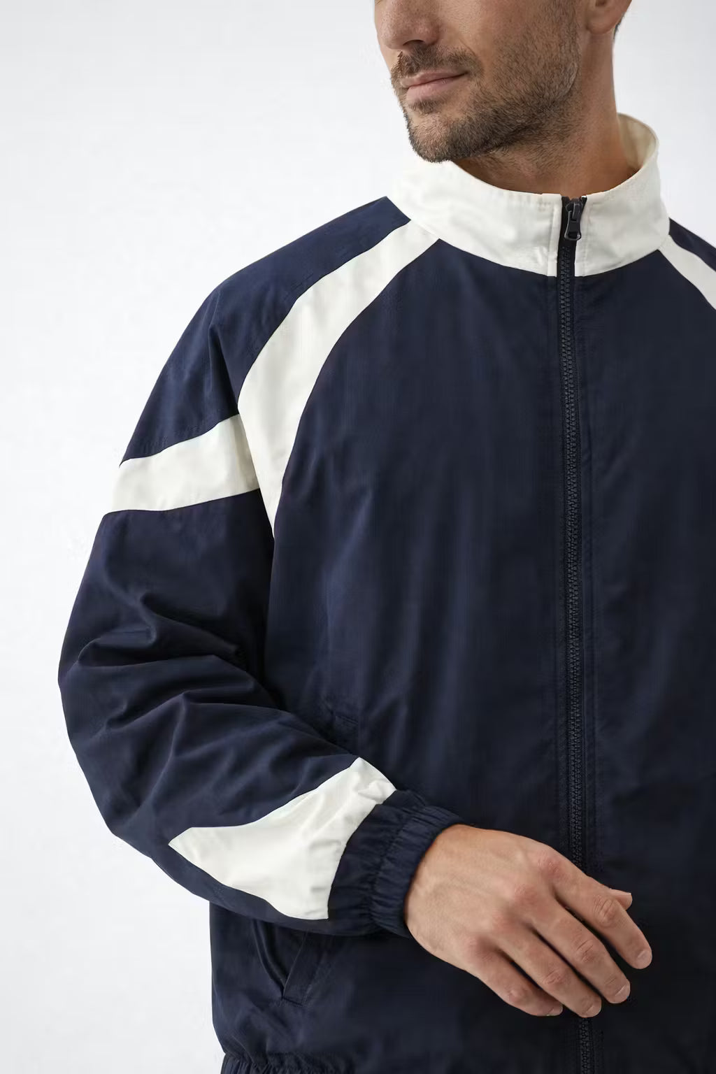 The Coastal Contrast Track Jacket
