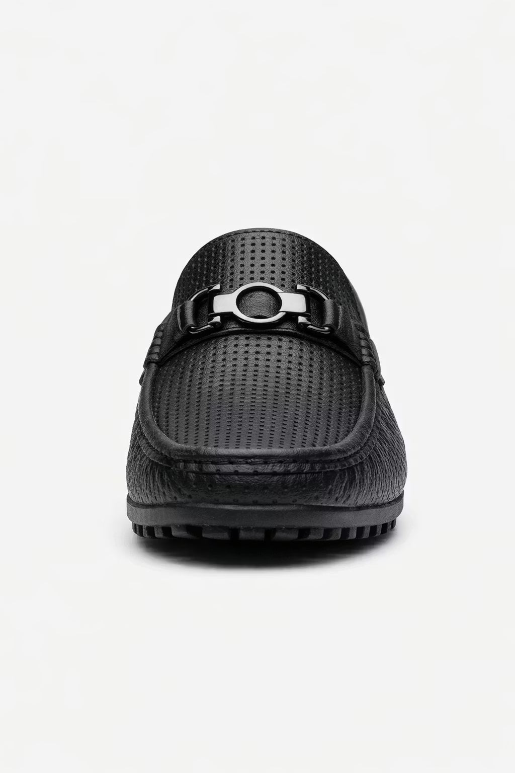 Perforated Bit Detail Driving Loafers