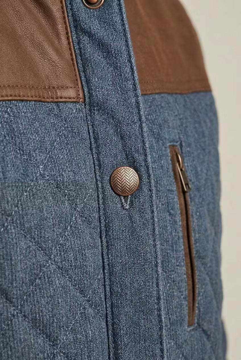 Heritage Quilted Stand Collar Jacket