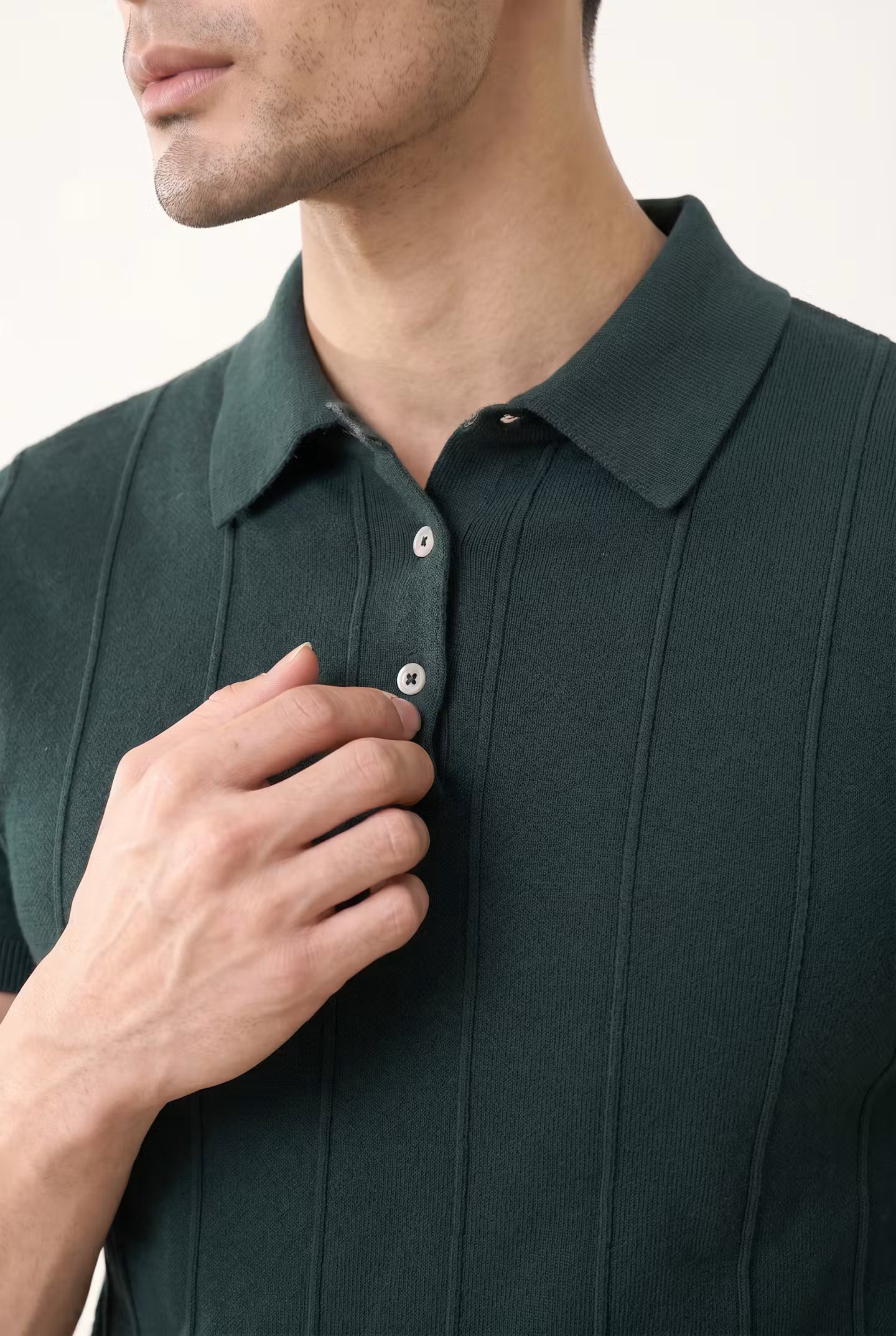 Preston Rib Knit Polo