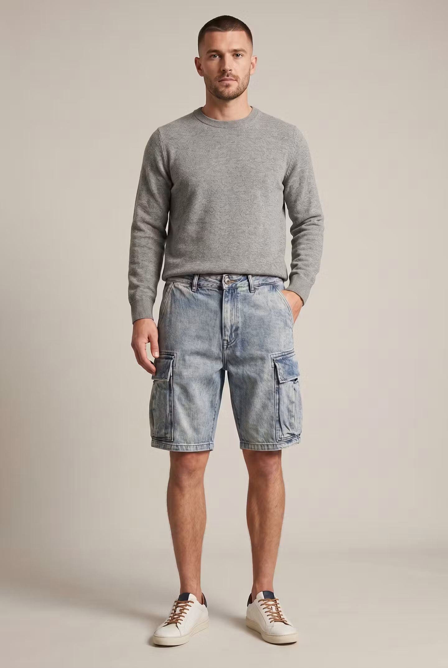 Ironwood Denim Cargo Shorts