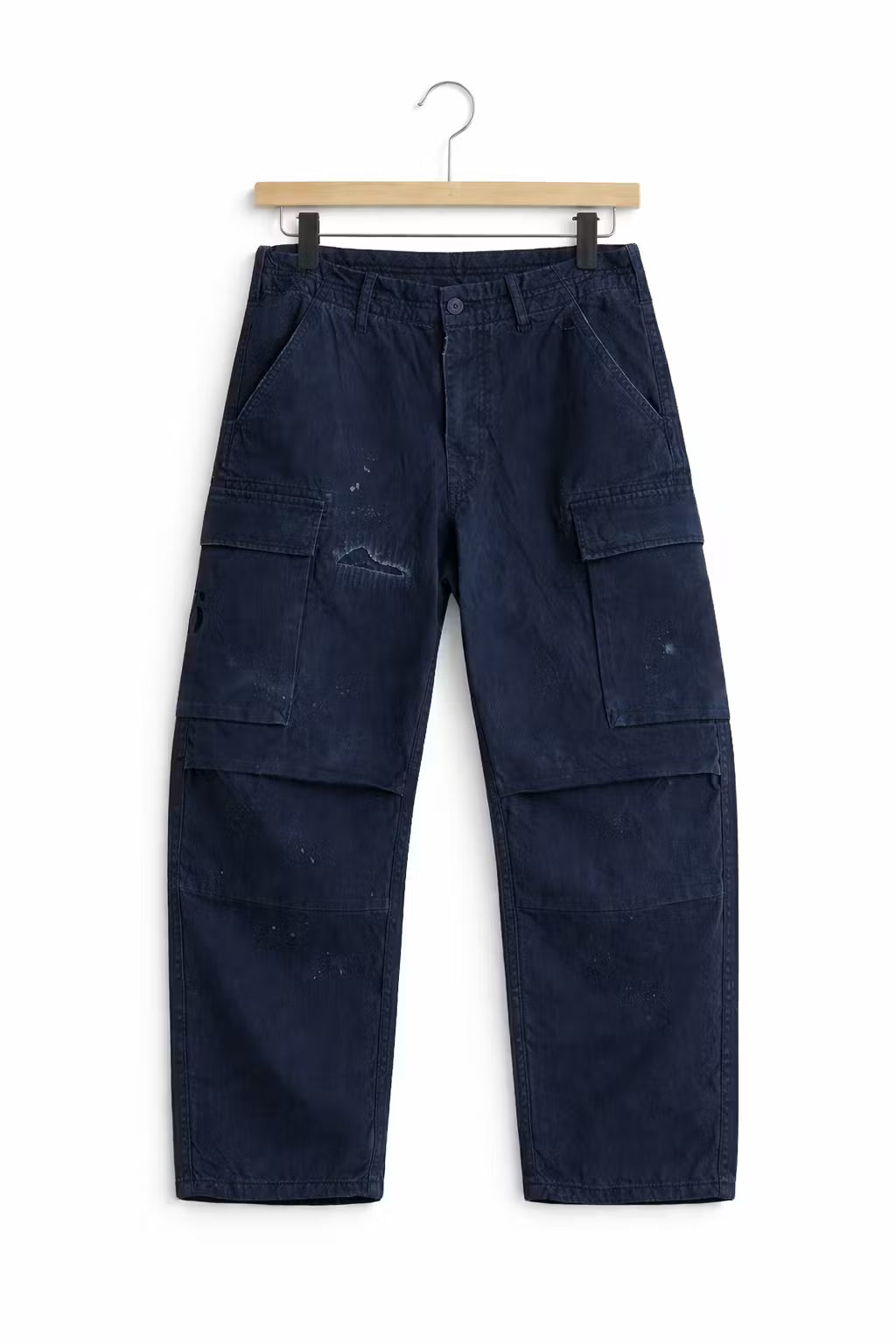 Men’s Cargo Pants With Straight Fit Utility Pockets And Structured Design
