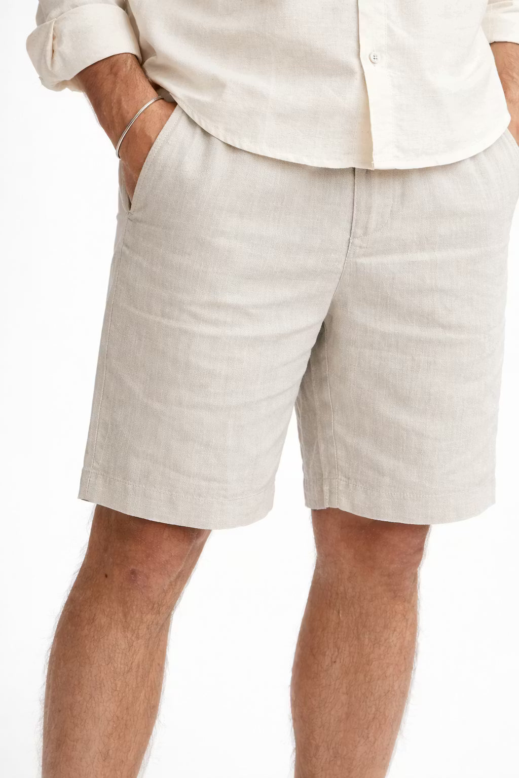 Men’s Soft Lounge Shorts With Elastic Waist Drawstring And Relaxed Fit