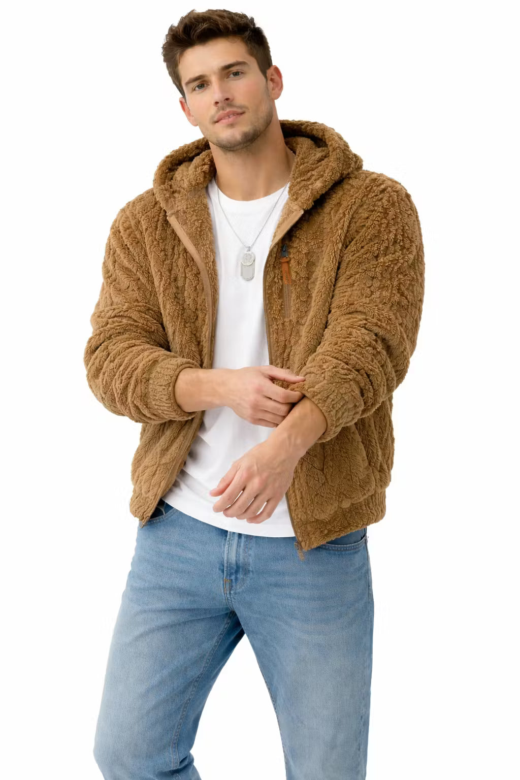 Men’s Fleece-Style Jacket