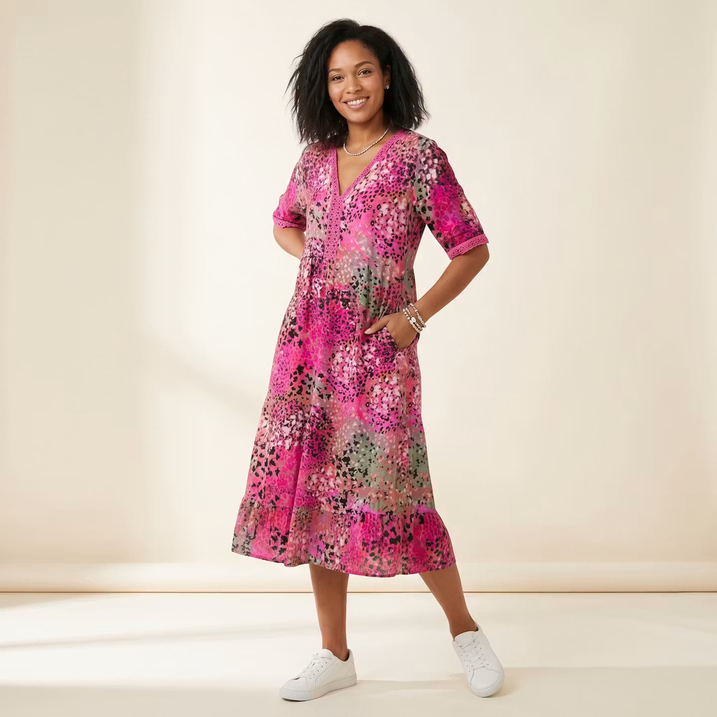 Rosalie Mosaic Dress