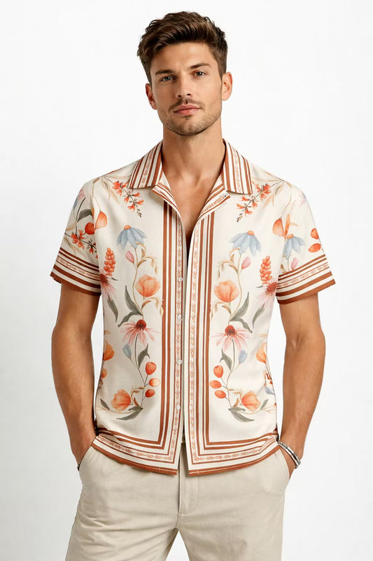 Garden Line Lyocell Button Shirt