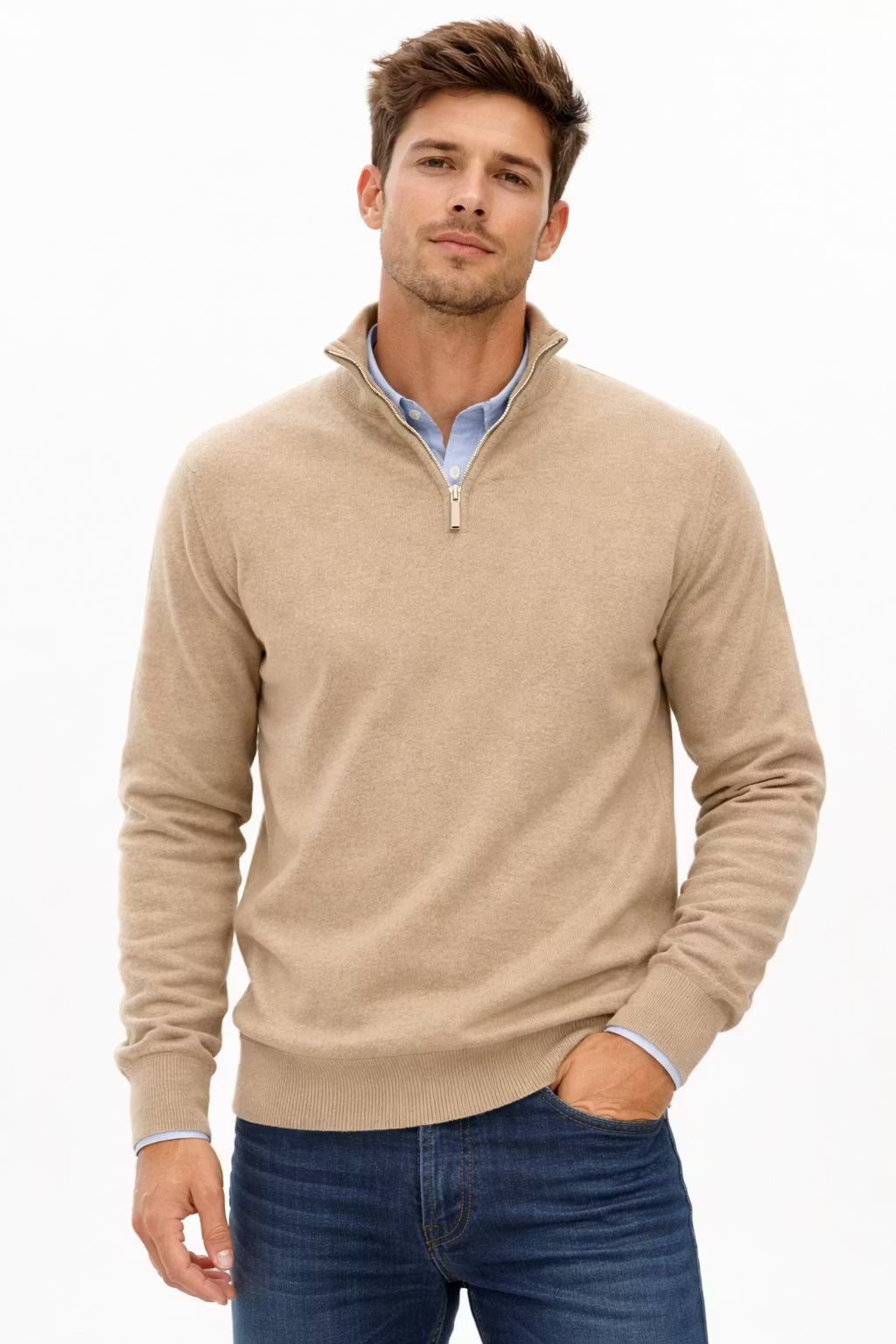 Cedar Point Quarter Zip Knit