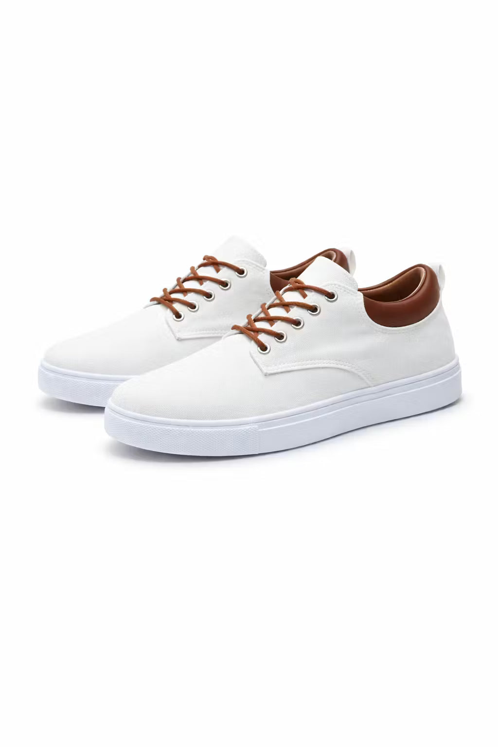 Canvas Lace-Up Street Sneakers