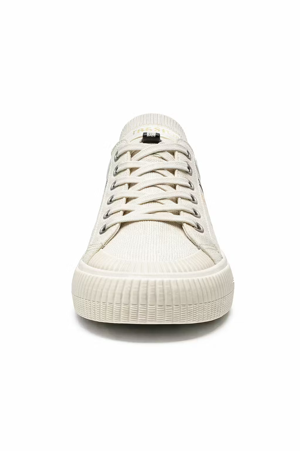 Italian Stripe Knit Lace-Up Trainers