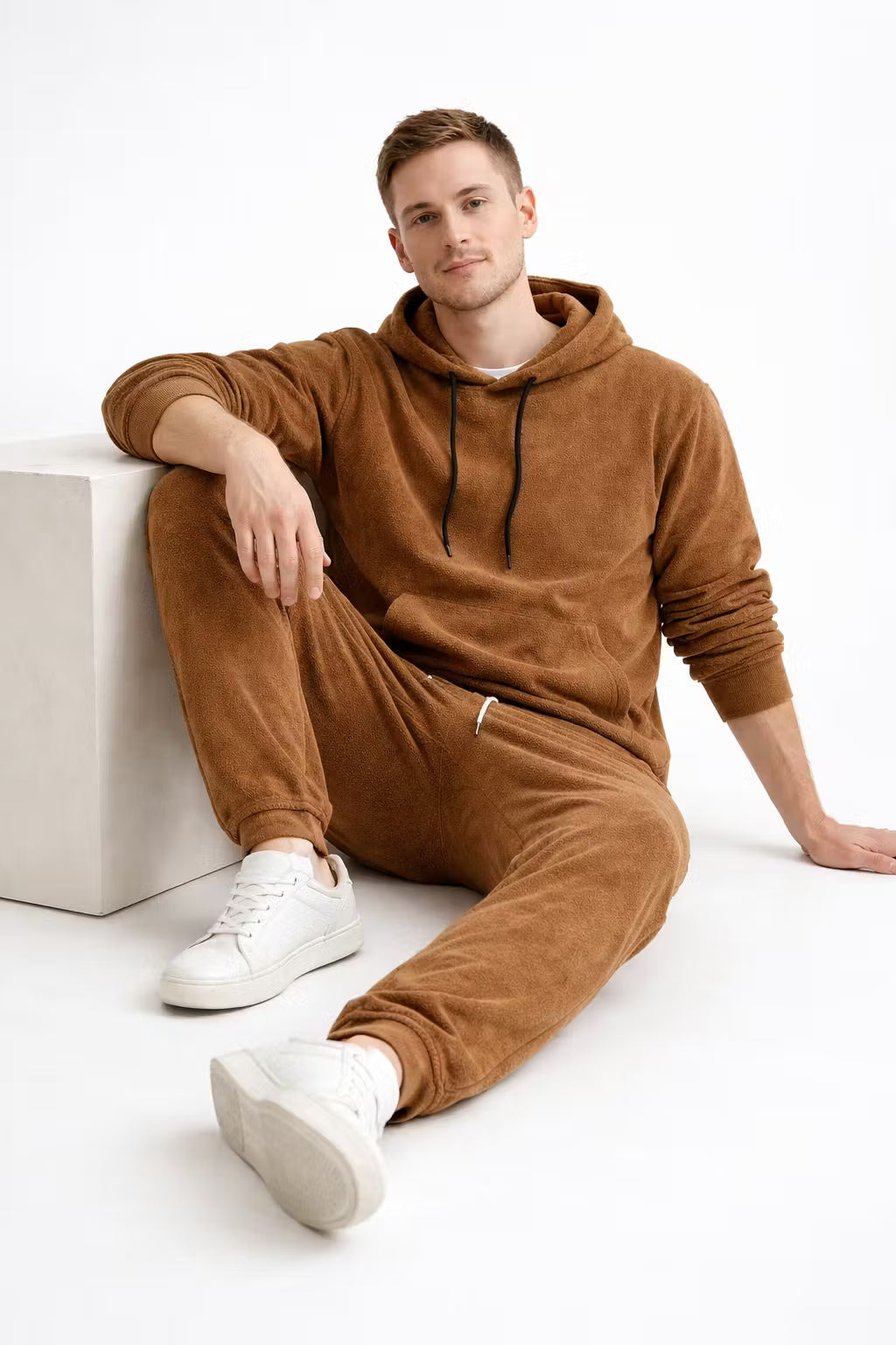 Plush Fleece Hoodie and Jogger Set