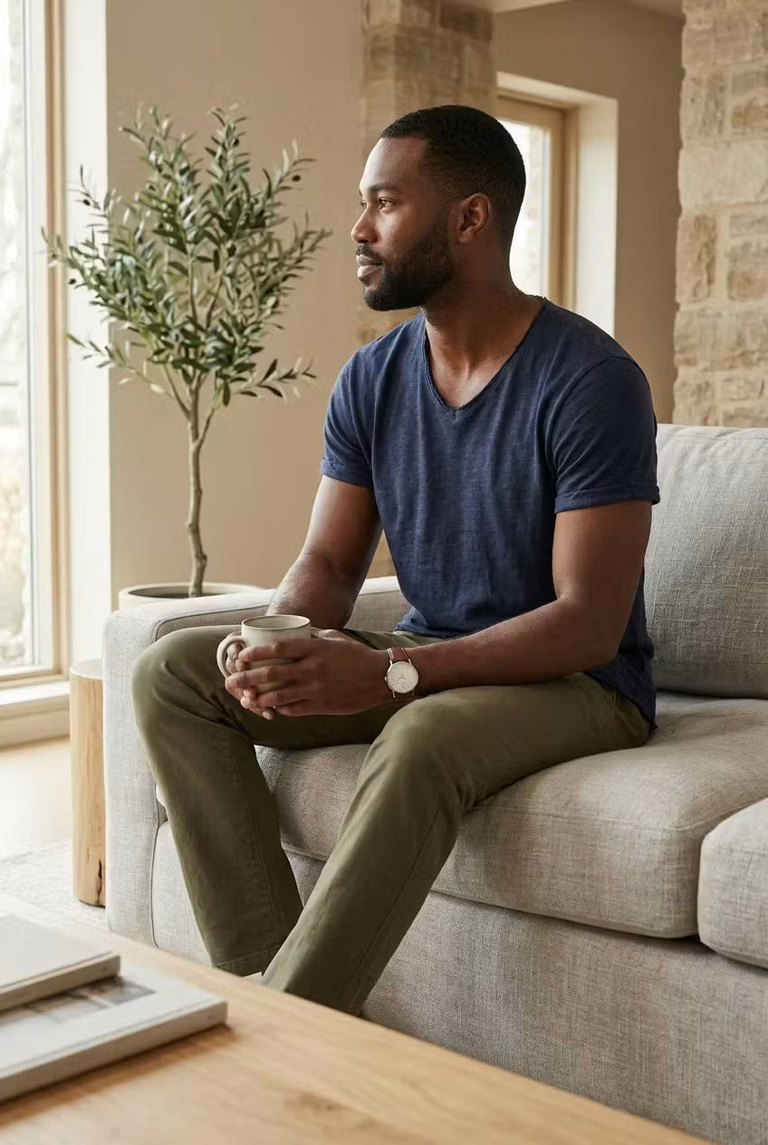 Bennett Slub V-Neck Tee