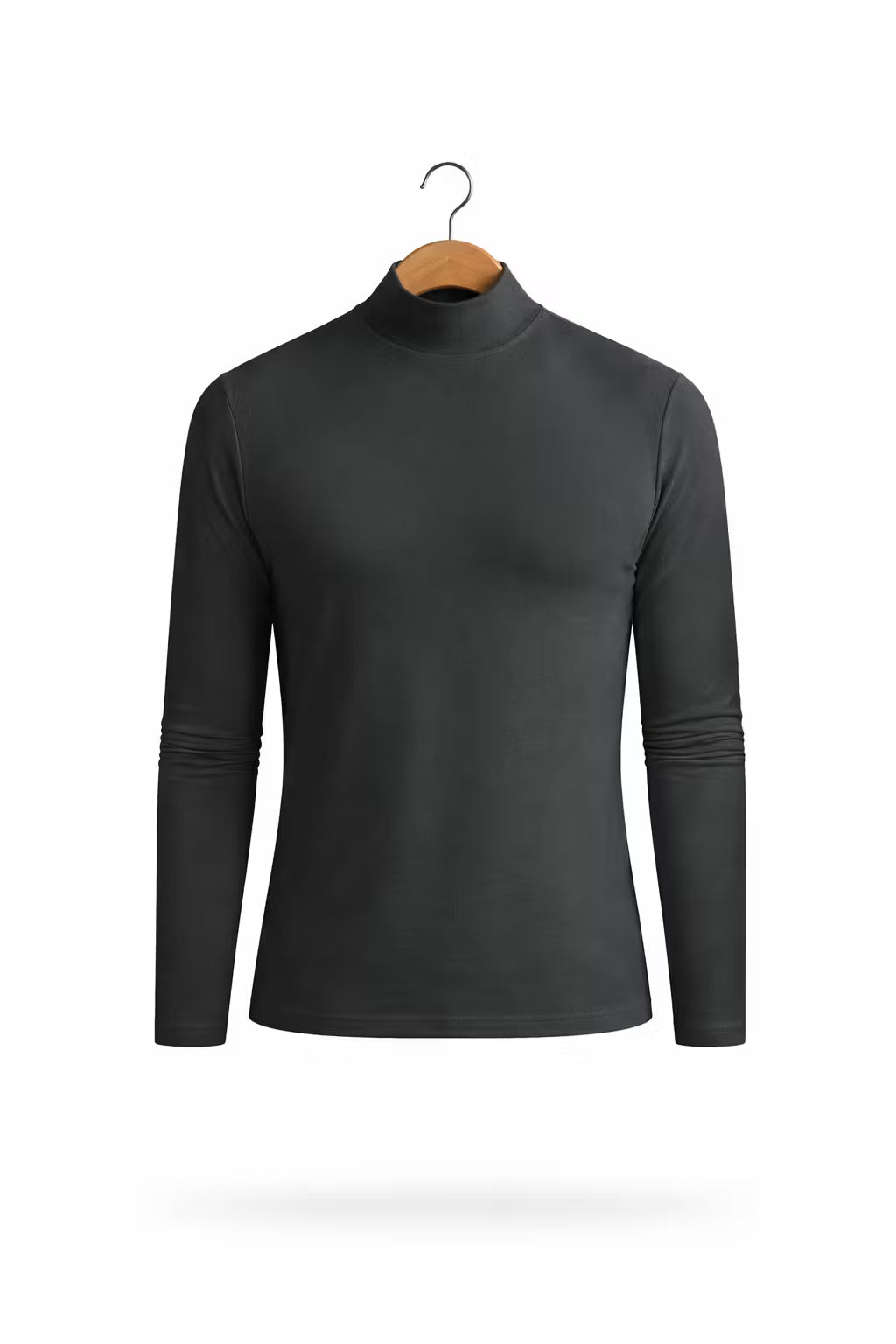 Men’s Long Sleeve Mock Neck Top