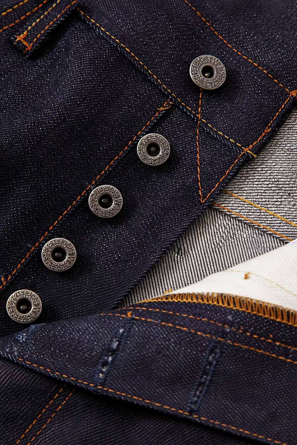 Dark Indigo Straight Taper Denim Pant