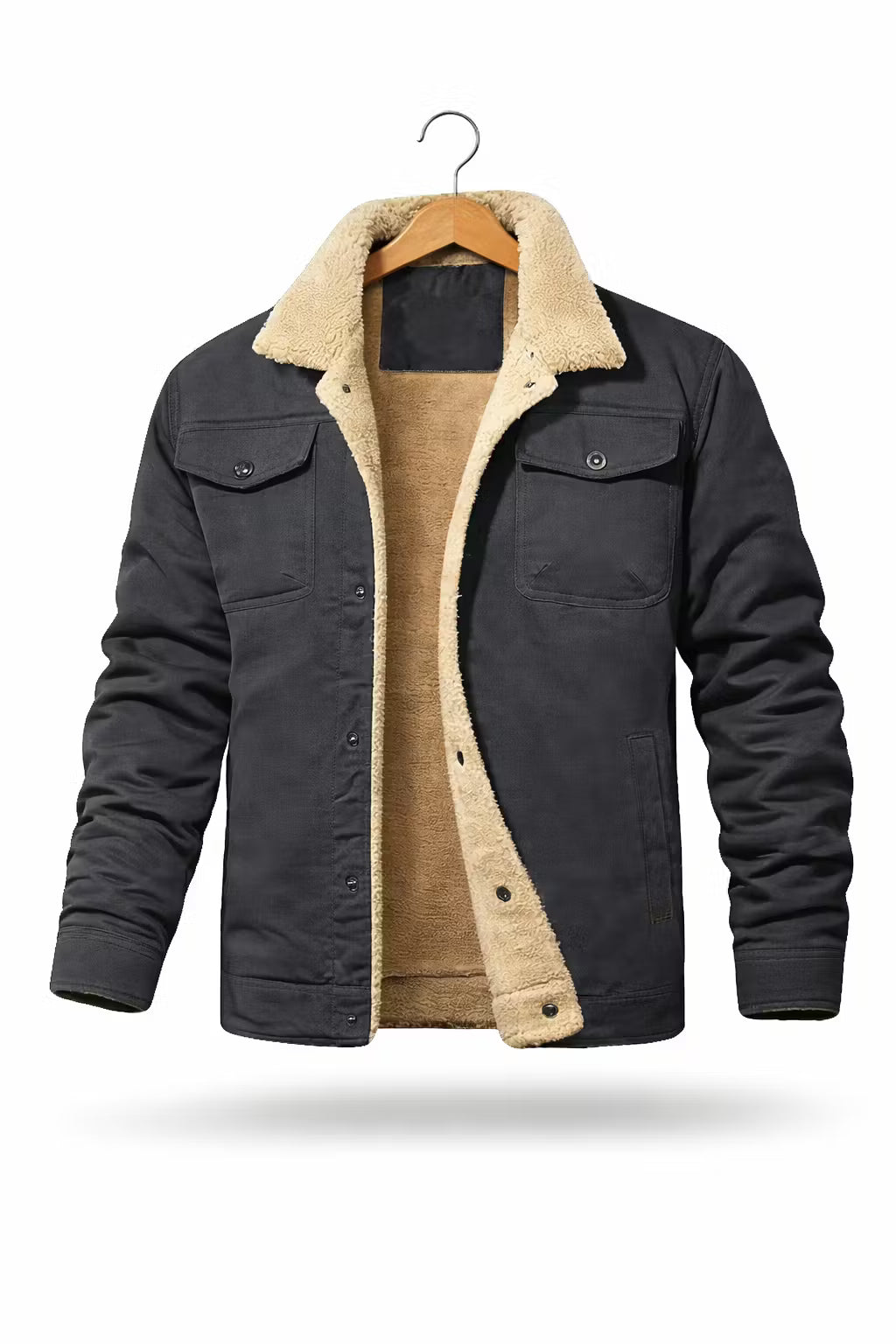 Men’s Sherpa Collar Jacket