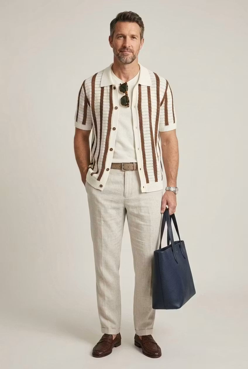Monterey Coastal Knit Polo