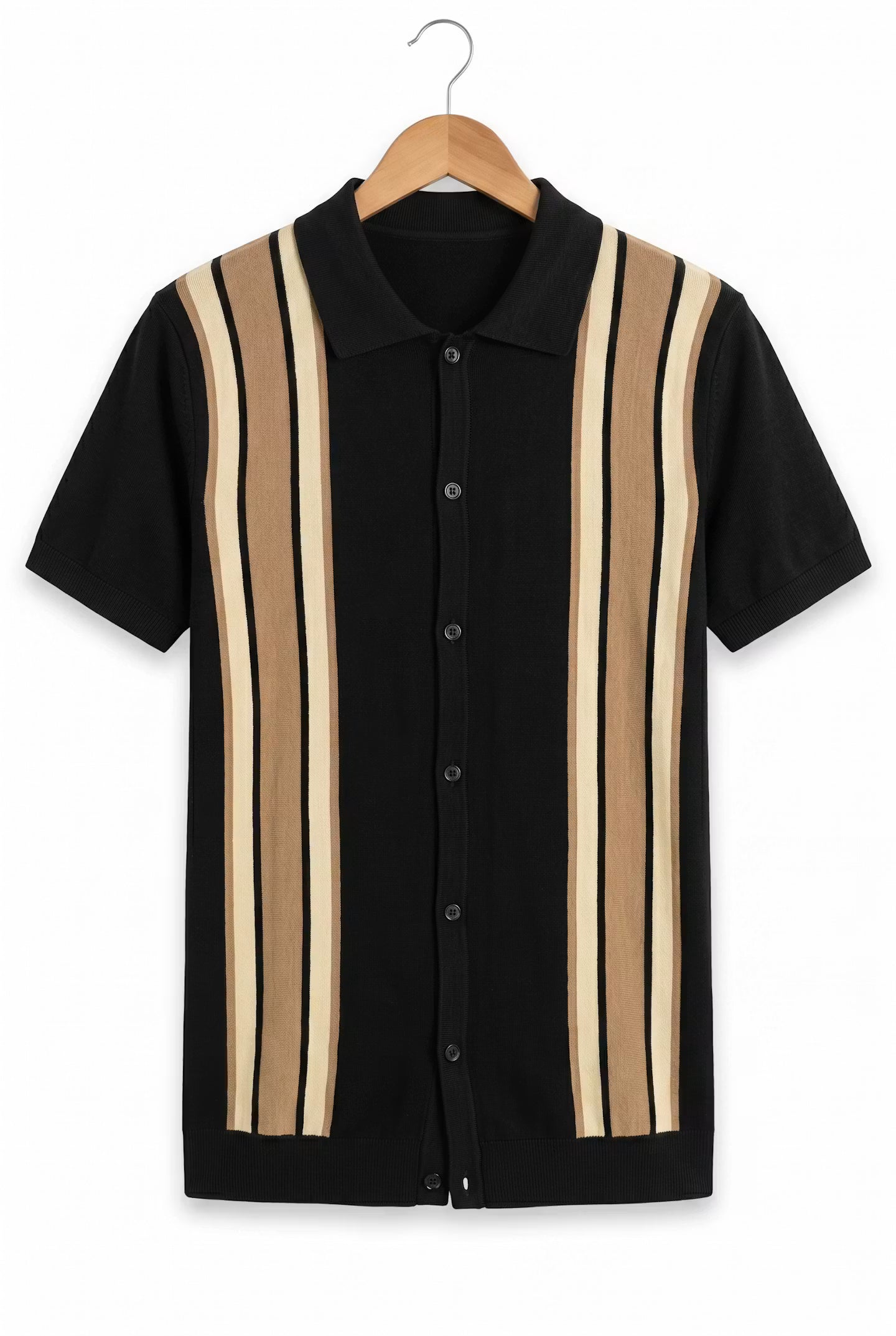 Monroe Stripe Knit Shirt