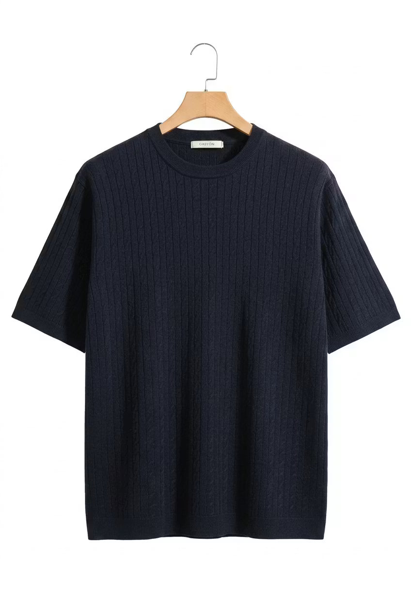 Riviera Cable Knit Tee