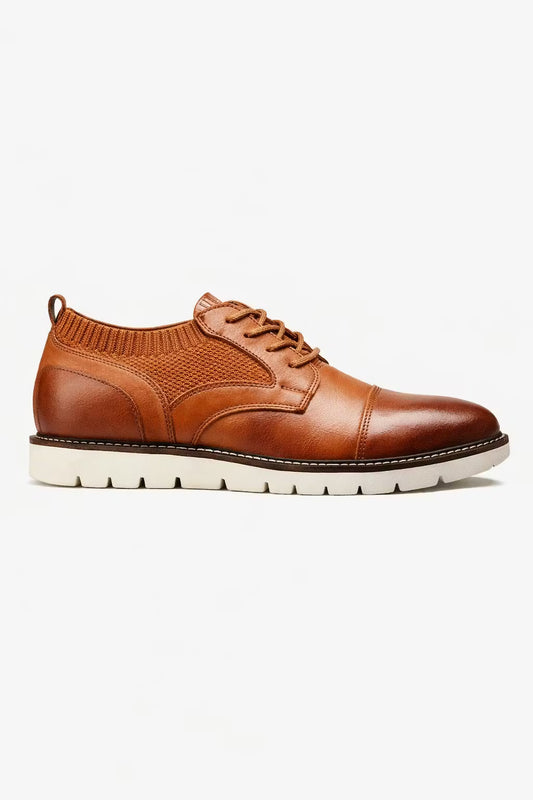 FlexWeave Hybrid Lace-Up Dress Sneakers