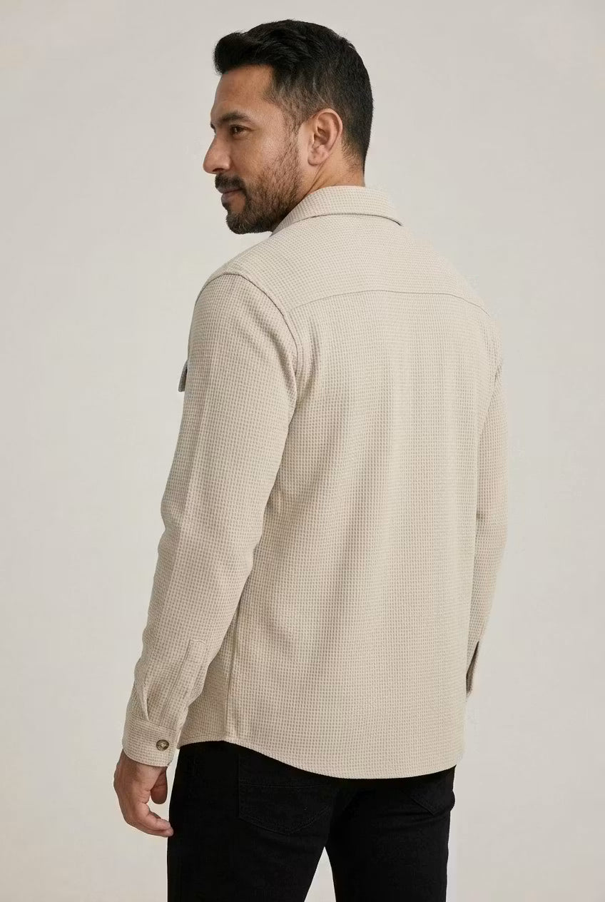 The Alder Waffle Overshirt