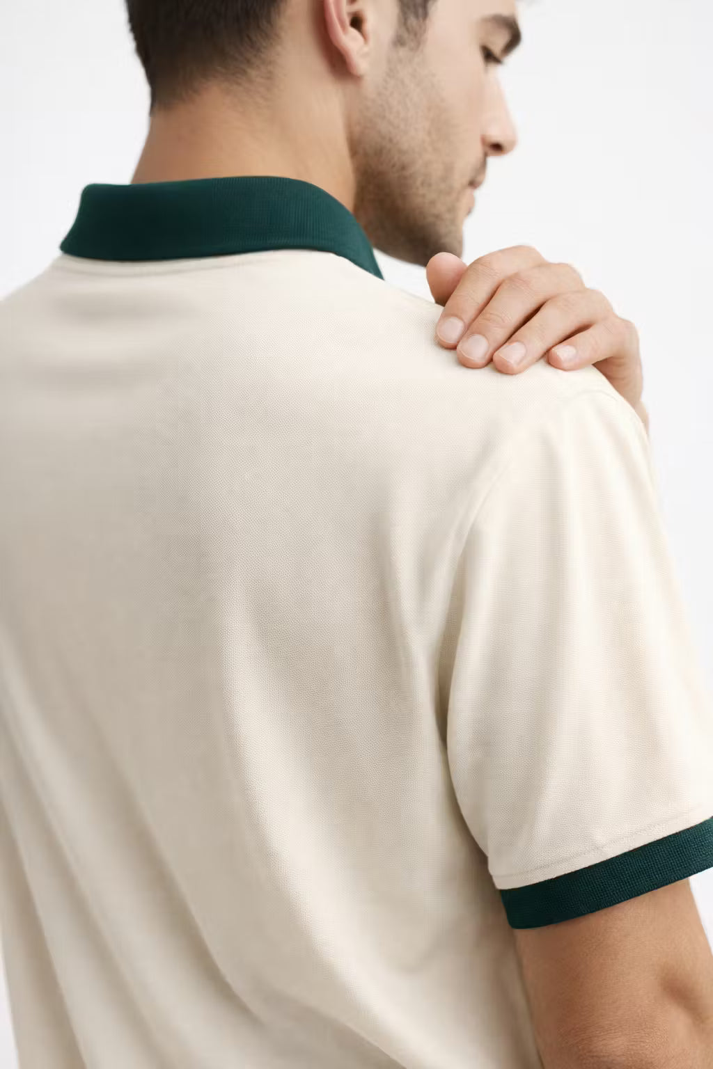 Harajuku Contrast Polo Shirt