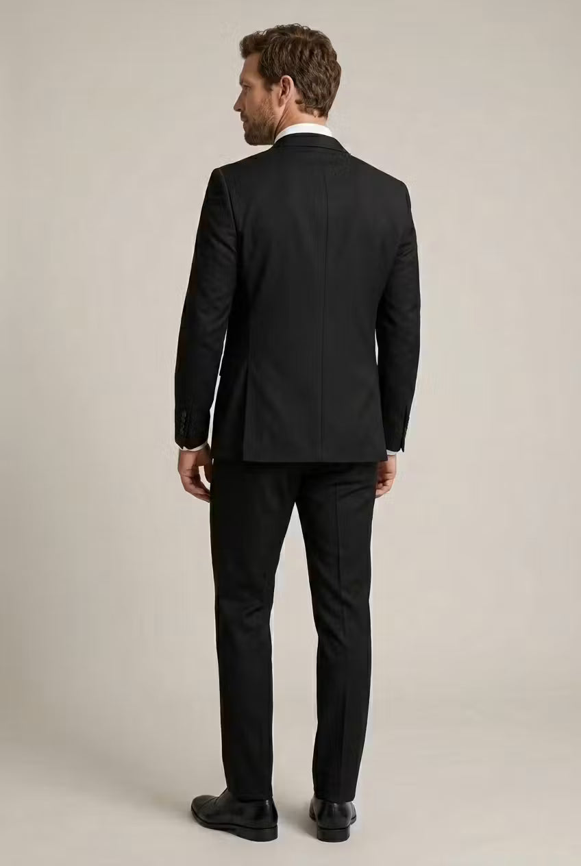Tailored Three-Piece Formal Suit