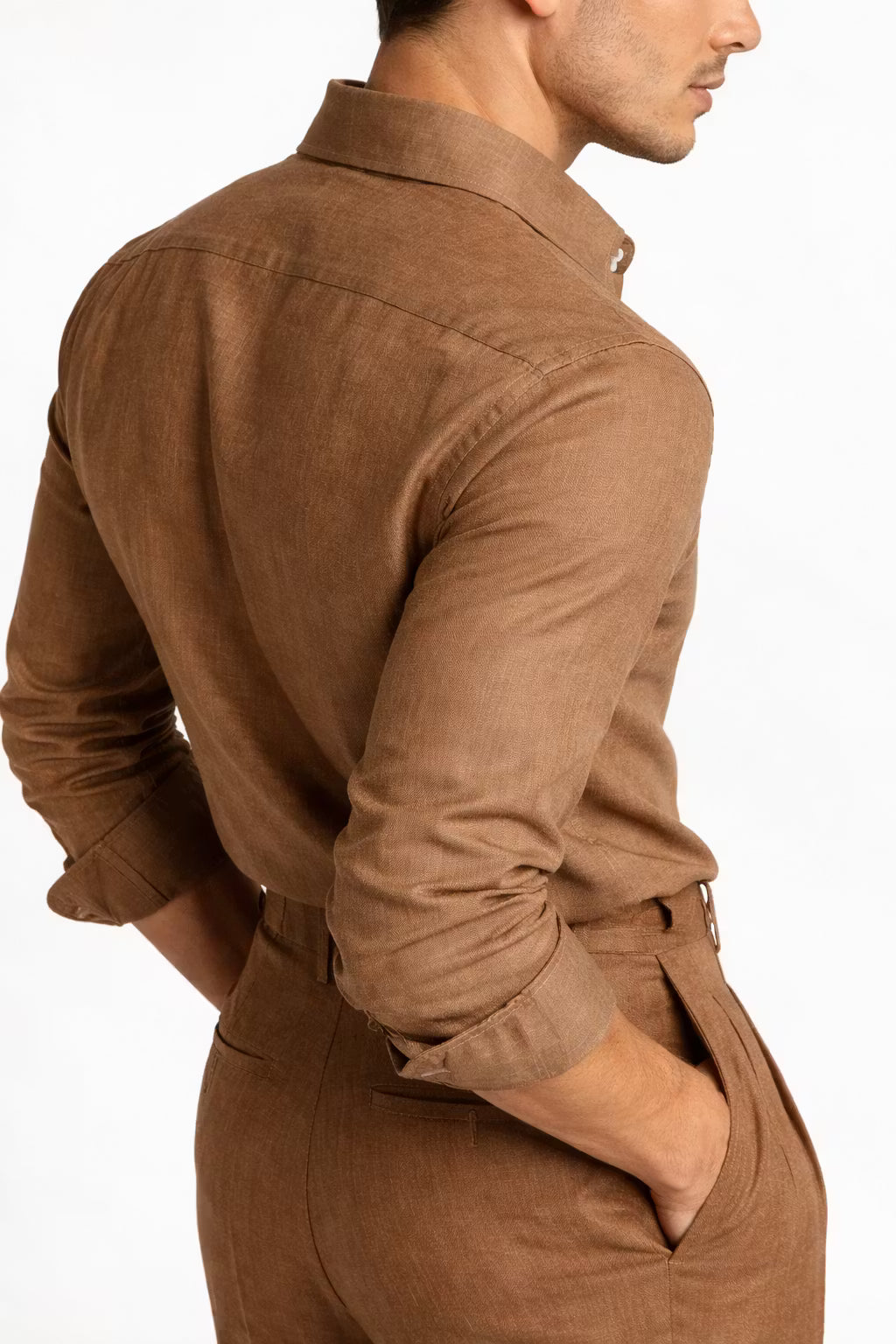 The TerraLoom Linen Overshirt