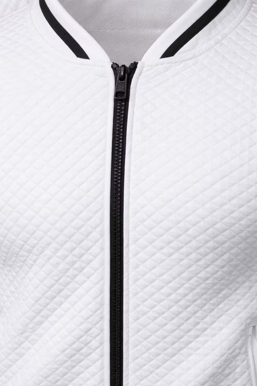 Men’s Textured Quilted Zip Jacket