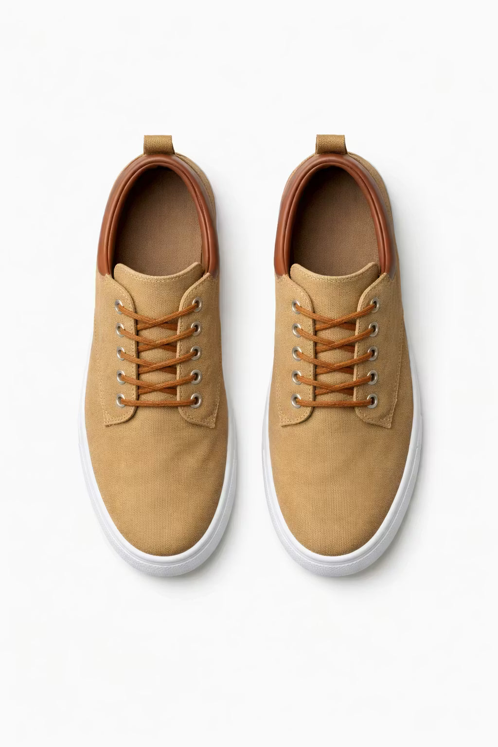 Canvas Lace-Up Street Sneakers