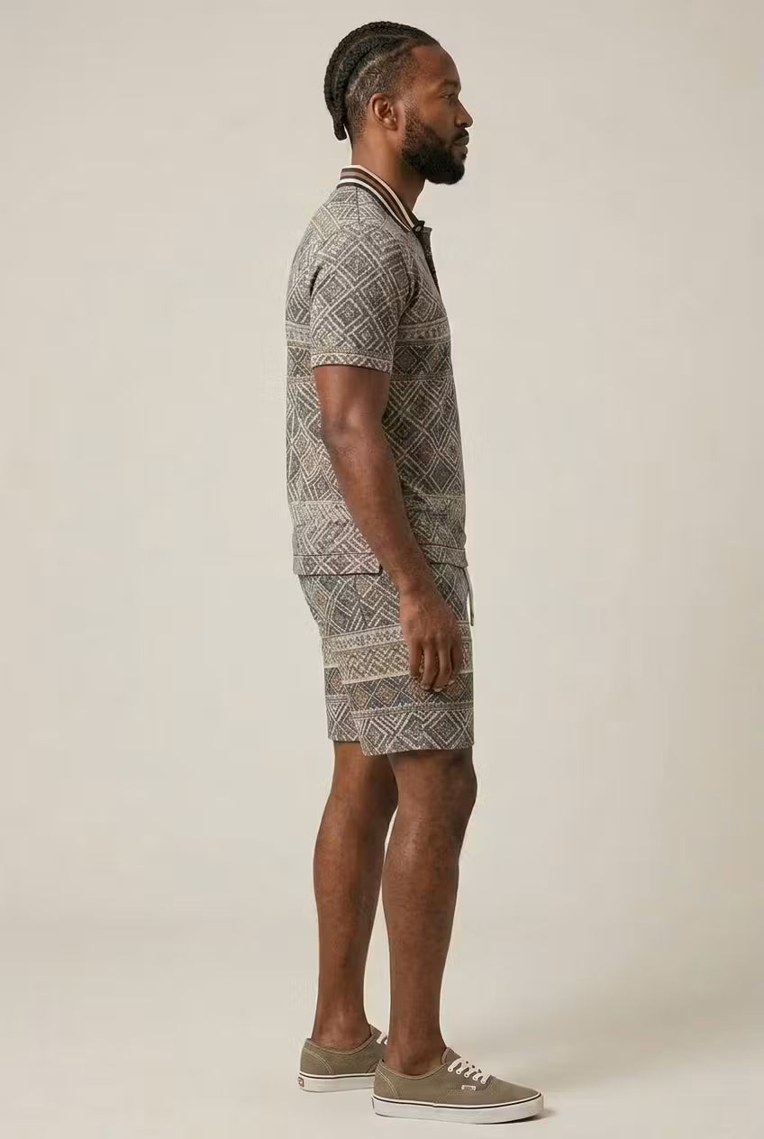 Santorini Mosaic Polo Set