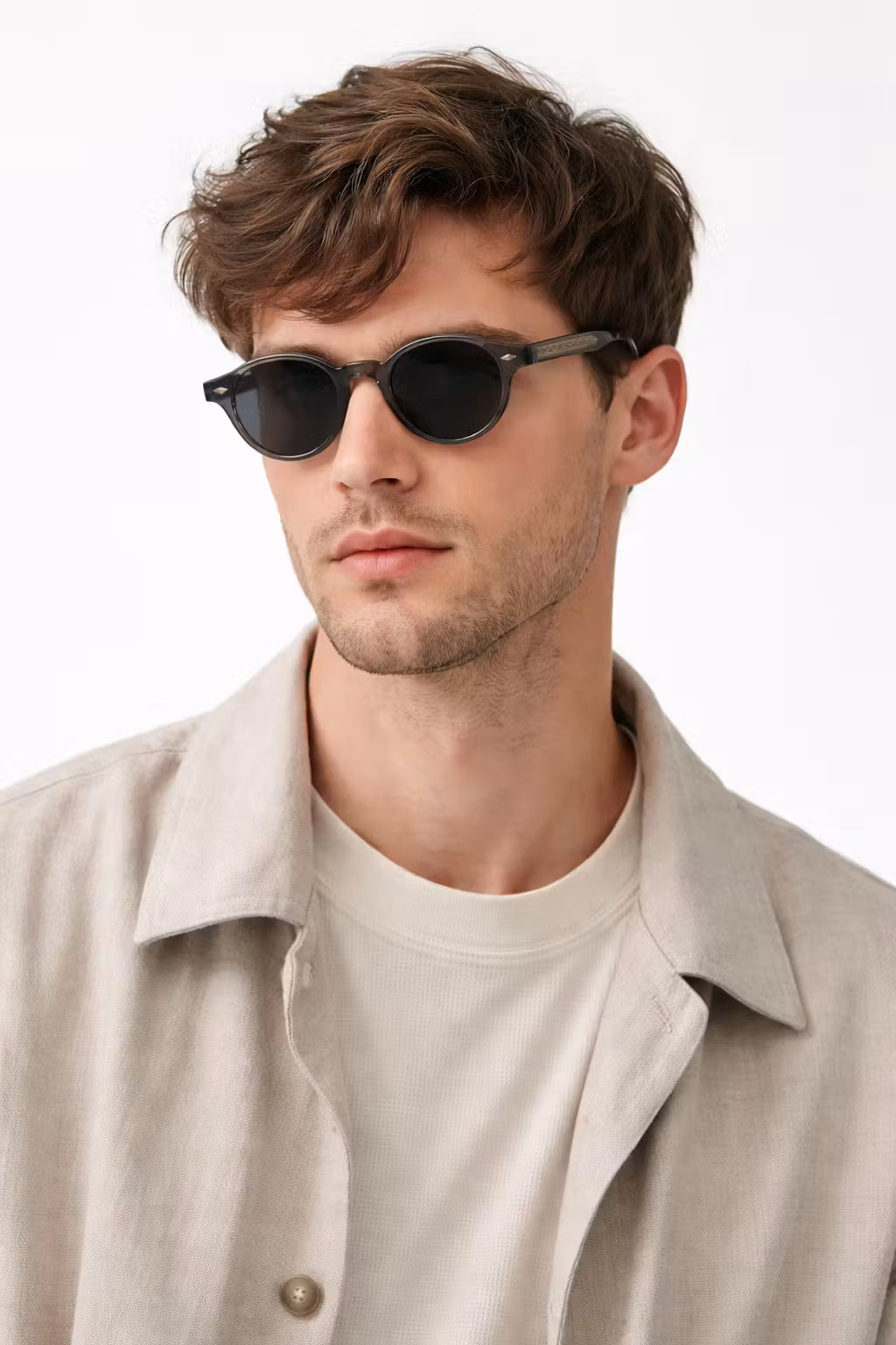 Noircrest Round Sunglasses
