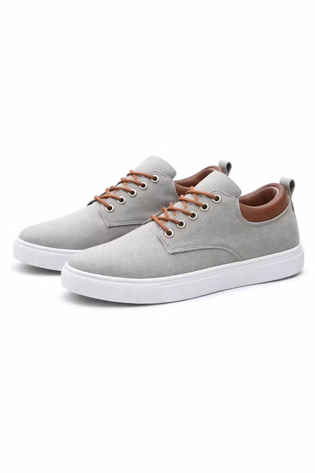 Canvas Lace-Up Street Sneakers