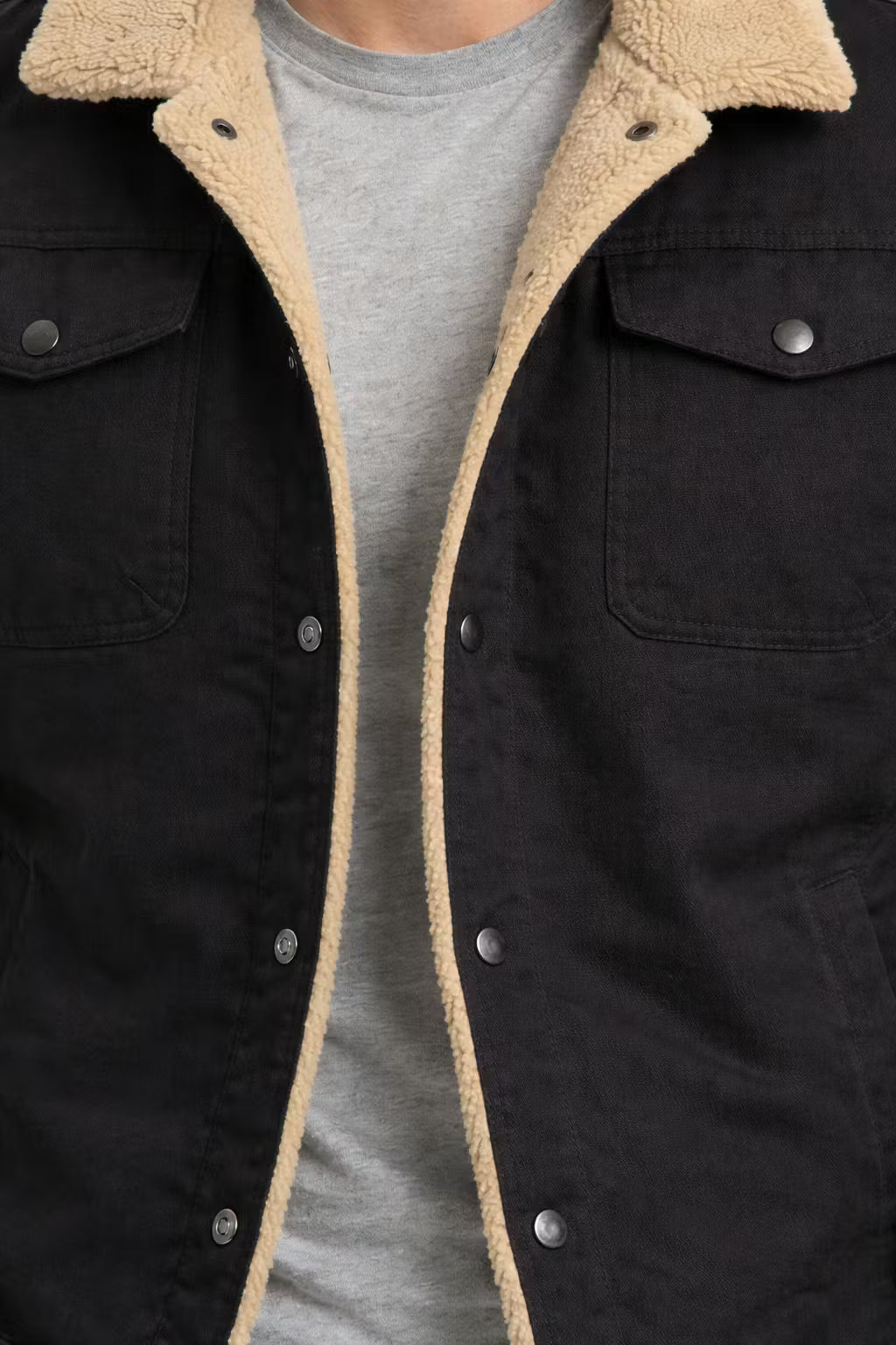 Men’s Sherpa Collar Jacket