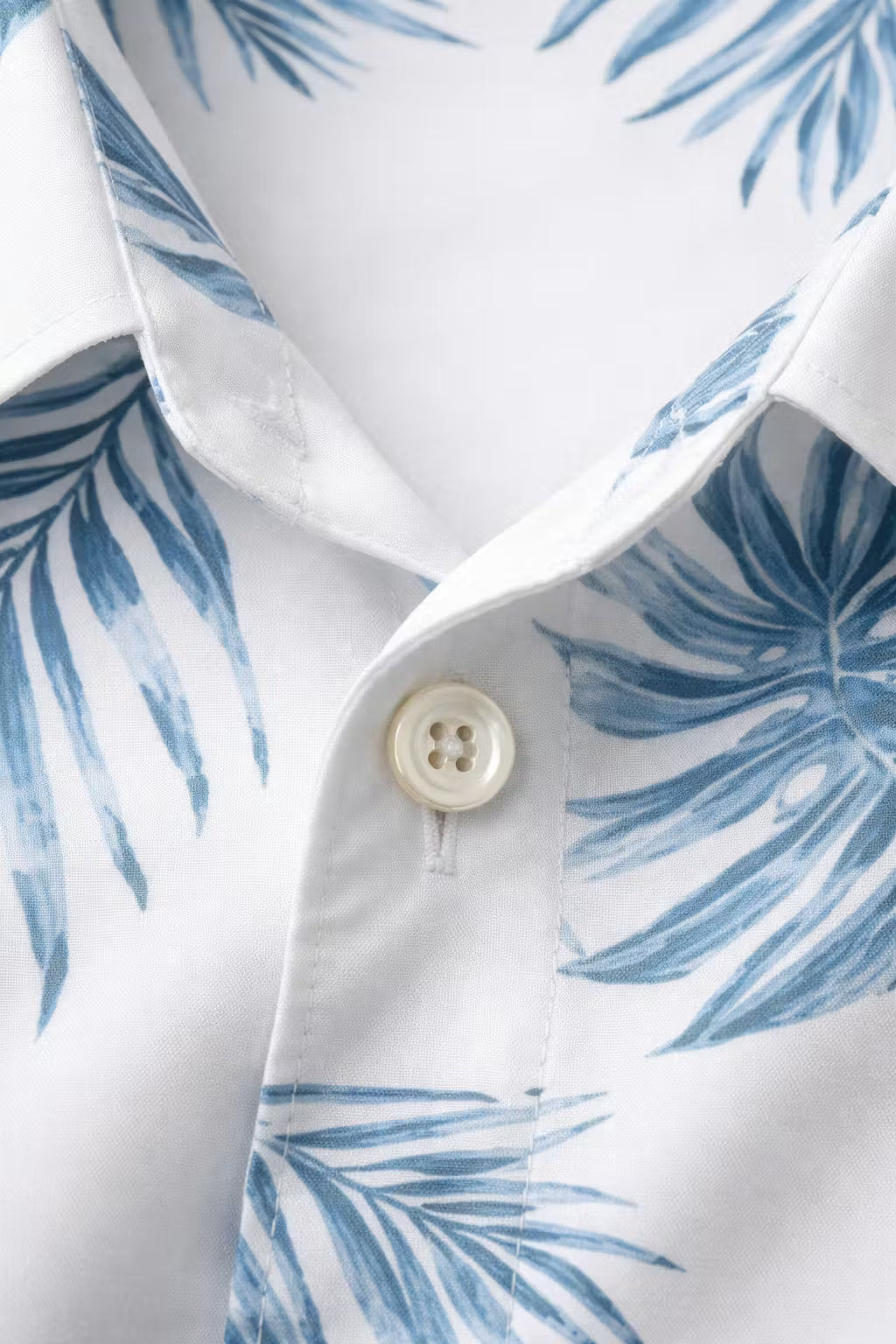 Palm Print Resort Shirt